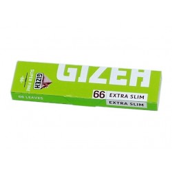 Χαρτάκια GIZEH Extra Slim Super Fine με 66 φύλλα